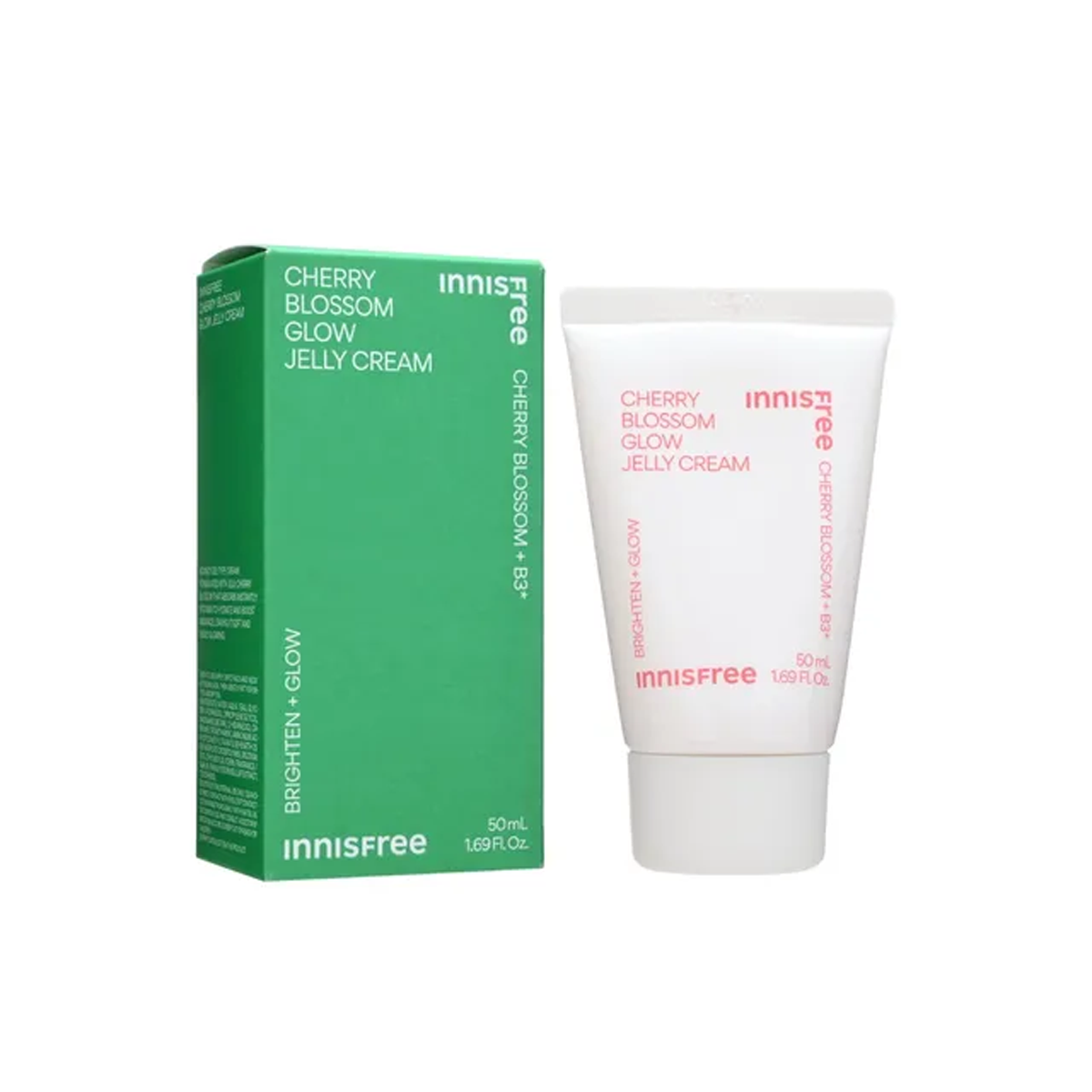 innisfree - Cherry Blossom Glow Jelly Cream New Version - Tone Up Cream Moisturizing Moisturizer Moisture Hydrate Comfort Hydrating Skin Repair - Korean Skincare - Glass Skin Smooth Skincare Hydrate Moisturizer Moisturizing Moisture Lightweight Delicate
