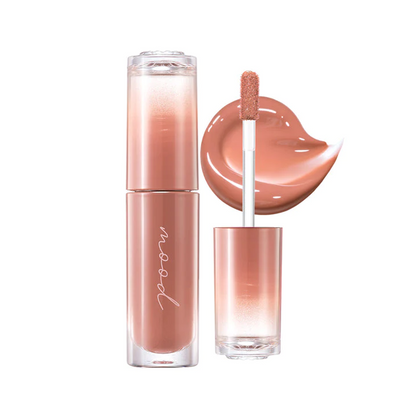 Peripera - Ink Mood Glowy Tint Honey K-ookie Collection - Nude  Area - Korean Makeup Lip Tint Gloss - Color Lipgloss - Glossy Longwear Lipstick - Lip Cosmetics - Lip tint - Music Festival Makeup -  Moisturizing- Tinted Lip Balm Hydrate Lightweight