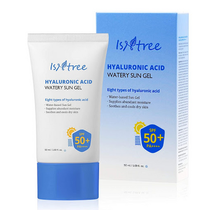 Instree Hyaluronic Acid Watery Sun Gel SPF50+ PA++++ 50ml  - Korean Sunscreen Comfort Skincare Facial Daily Sensitive