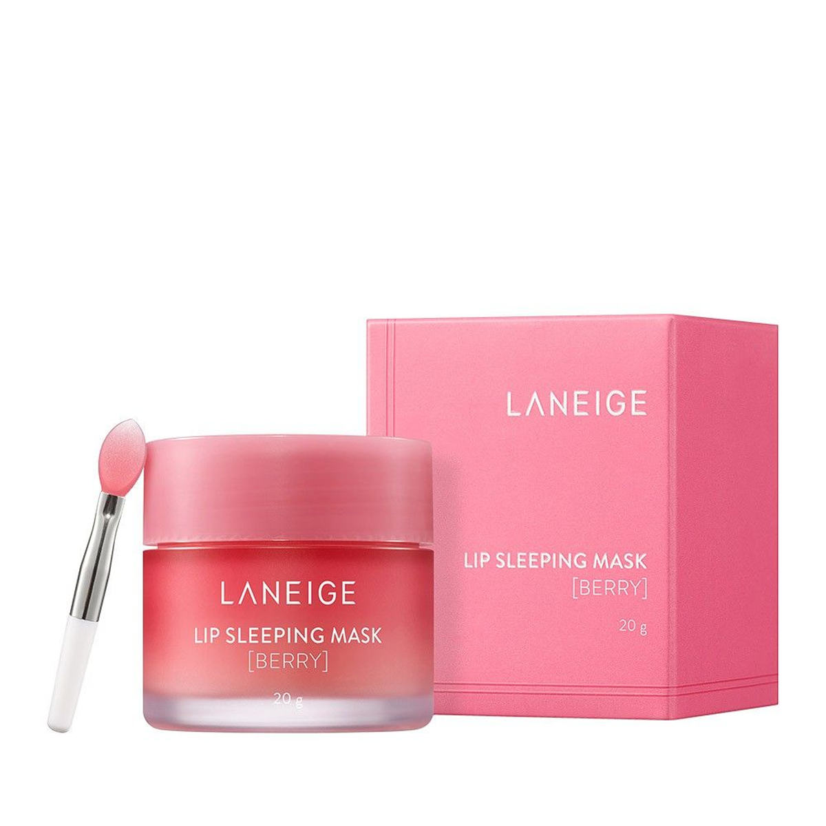 LANEIGE - Korean Cosmetics Skincare -  Hydrating Lip Mask - Lip Sleeping Mask EX Berry [20g] -  Moisture Lip care products - Smooth Lipcare - Hydrate Moisturizing lips - Cosmetic Gift Moisturizer Comfort Lip Treatment