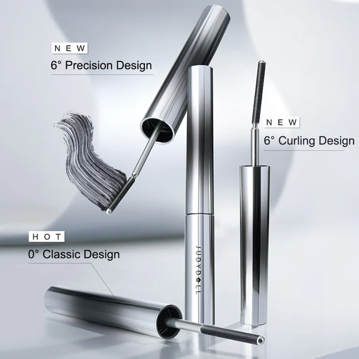 3D Curling Eyelash Iron Mascara | Eye Makeup Cosmetic