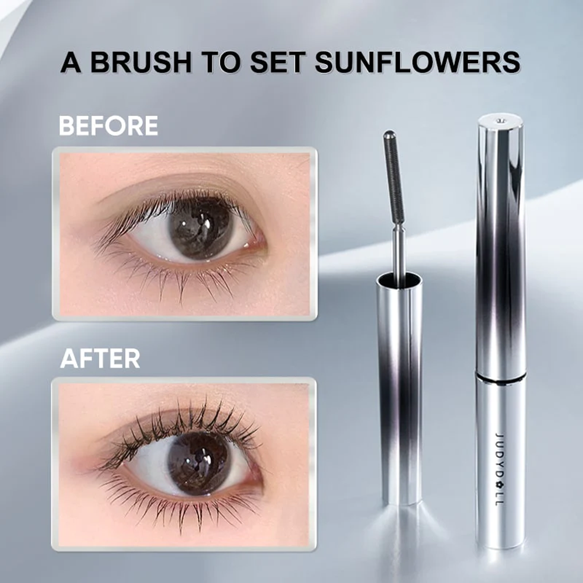 3D Curling Eyelash Iron Mascara | Eye Makeup Cosmetic