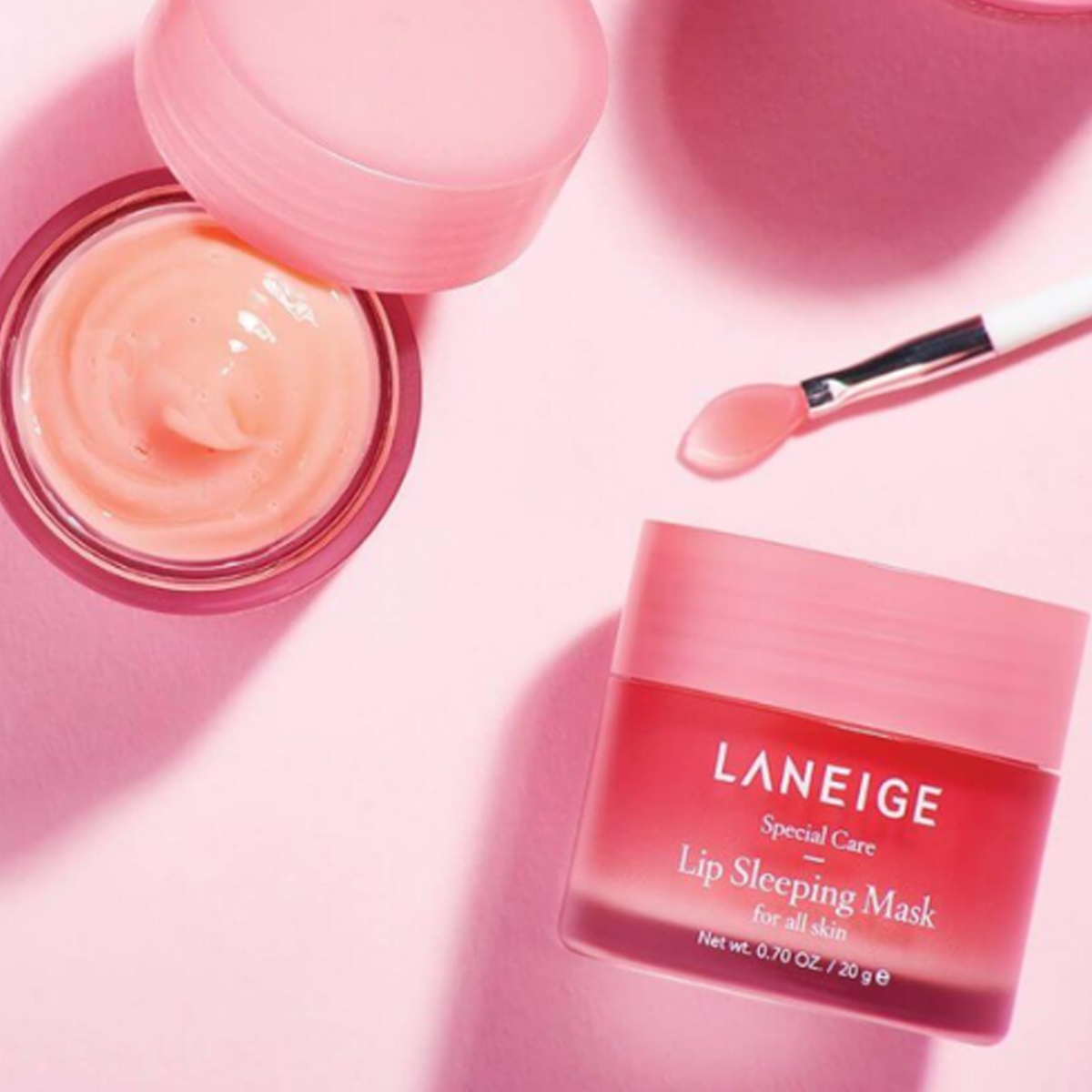 LANEIGE - Korean Cosmetics Skincare -  Hydrating Lip Mask - Lip Sleeping Mask EX Berry [20g] -  Moisture Lip care products - Smooth Lipcare - Hydrate Moisturizing lips - Cosmetic Gift