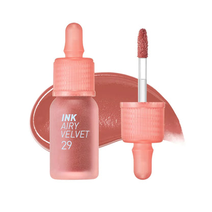 Peripera - Ink the Velvet Lip Tint, Liquid Lip (0.14 fl oz, 020) -  Lightweight Lipstick Matte - Korean Cosmetics Makeup Smooth Moisture