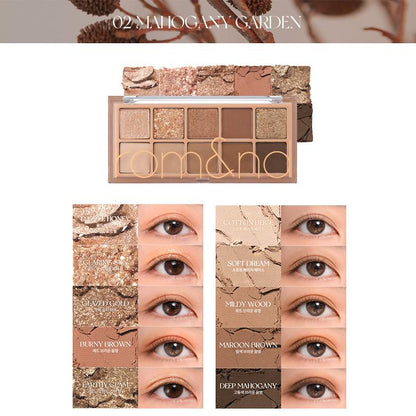 Romand - Korean Cosmetic Makeup Eyeshadow - Better Than Palette - The Secret Garden Matte