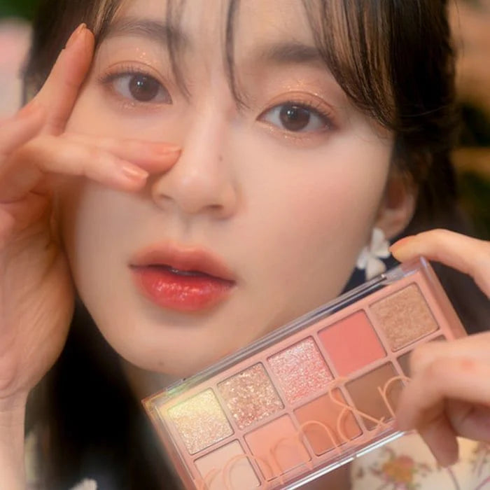 Romand - Korean Cosmetic Makeup Eyeshadow - Better Than Palette - The Secret Garden Matte