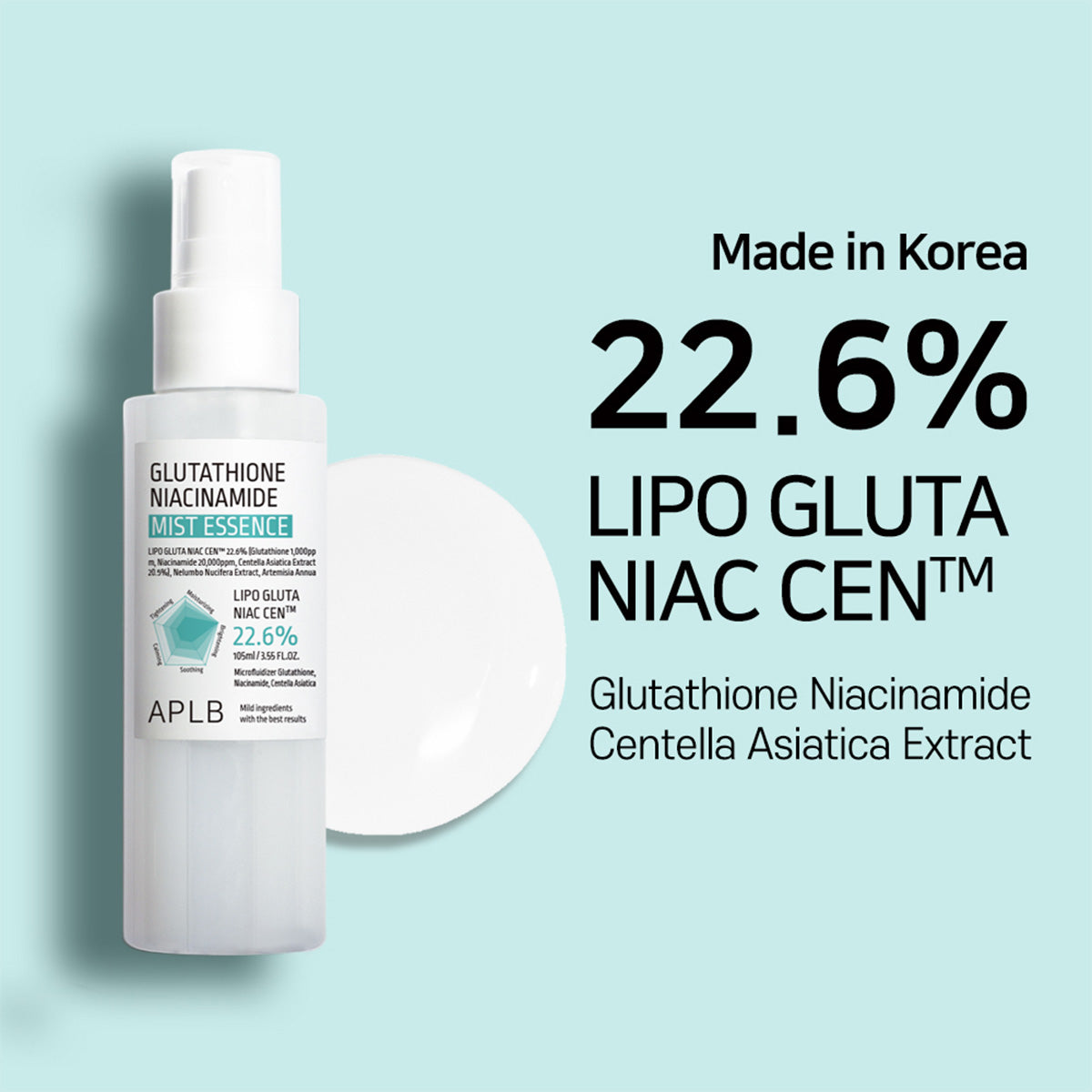 APLB - Glutathione Niacinamide Mist Essence