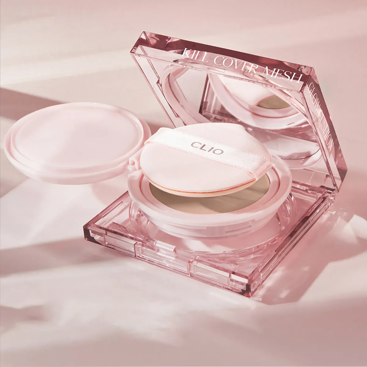 CLIO - Kill Cover Mesh Glow Cushion Set - Korean Makeup Coverage -  Smooth Radiance  Foundation Flawless