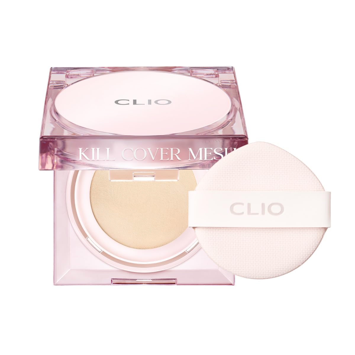 CLIO - Kill Cover Mesh Glow Cushion Set - Korean Makeup Coverage -  Smooth Radiance  Foundation Flawless