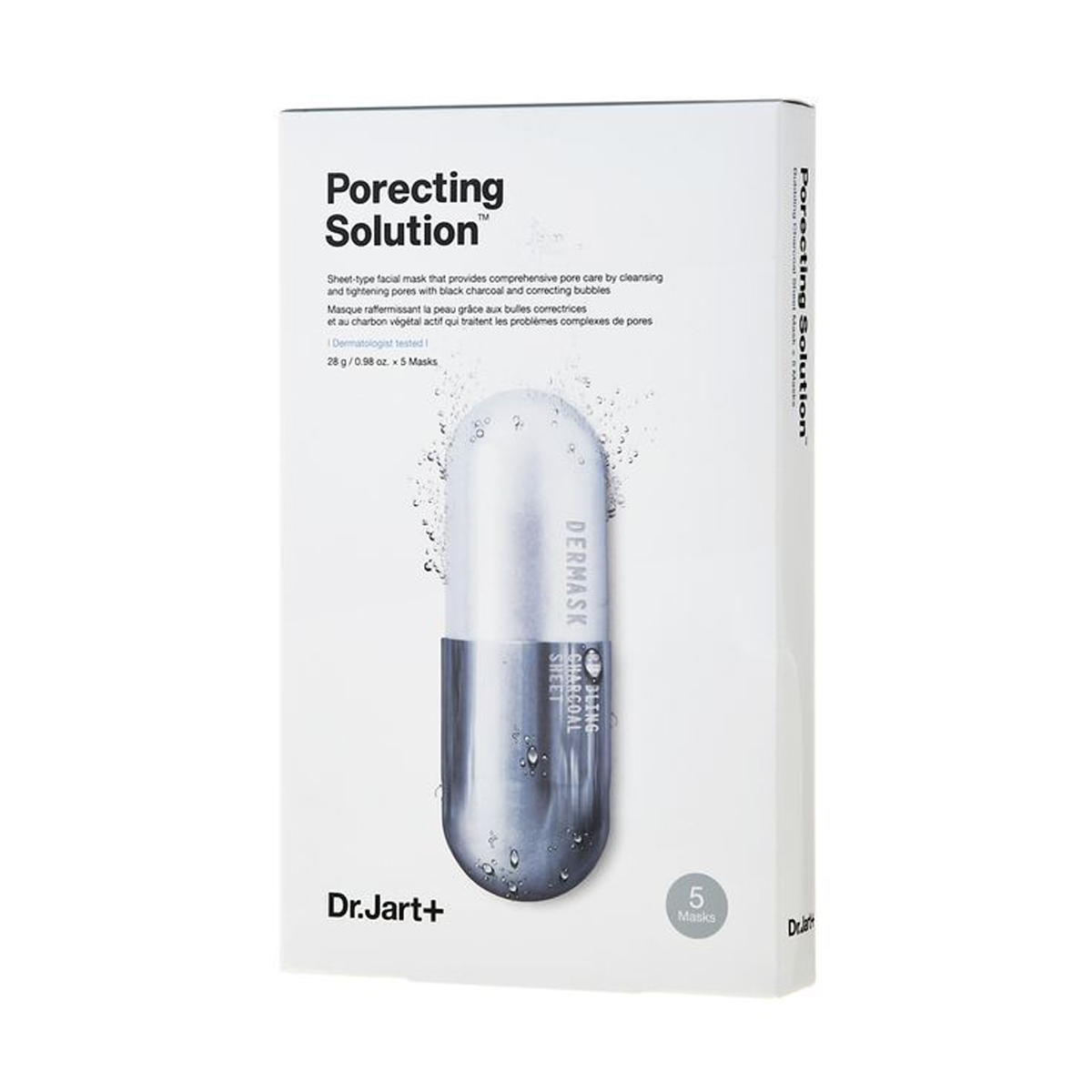 Dr. Jart+ - Dermask Ultra Jet Porecting Solution [New Version - 28g x 5 pcs] Pore Care Sheet Mask | Korean Skincare | Mothers Day Gift