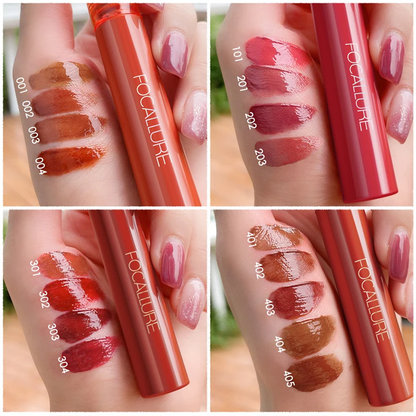 FOCALLURE - Jelly Clear Glossy Tint - 17 Colors Lipgloss Lipstick