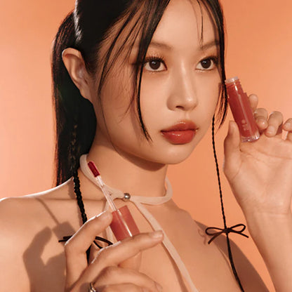 Peripera - Ink Mood Glowy Tint Honey K-ookie Collection - Nude  Area - Korean Makeup Lip Tint Gloss - Color Lipgloss - Glossy Longwear Lipstick - Lip Cosmetics - Lip tint - Music Festival Makeup -  Moisturizing- Tinted Lip Balm Hydrate Lightweight