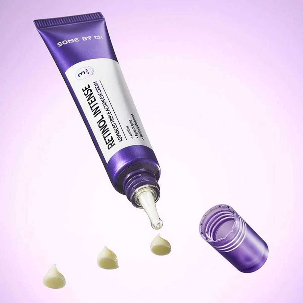 SOME BY MI - Retinol Intense Advanced Triple Action Eye Cream [30ml] - Korean Cosmetic - Eye protection