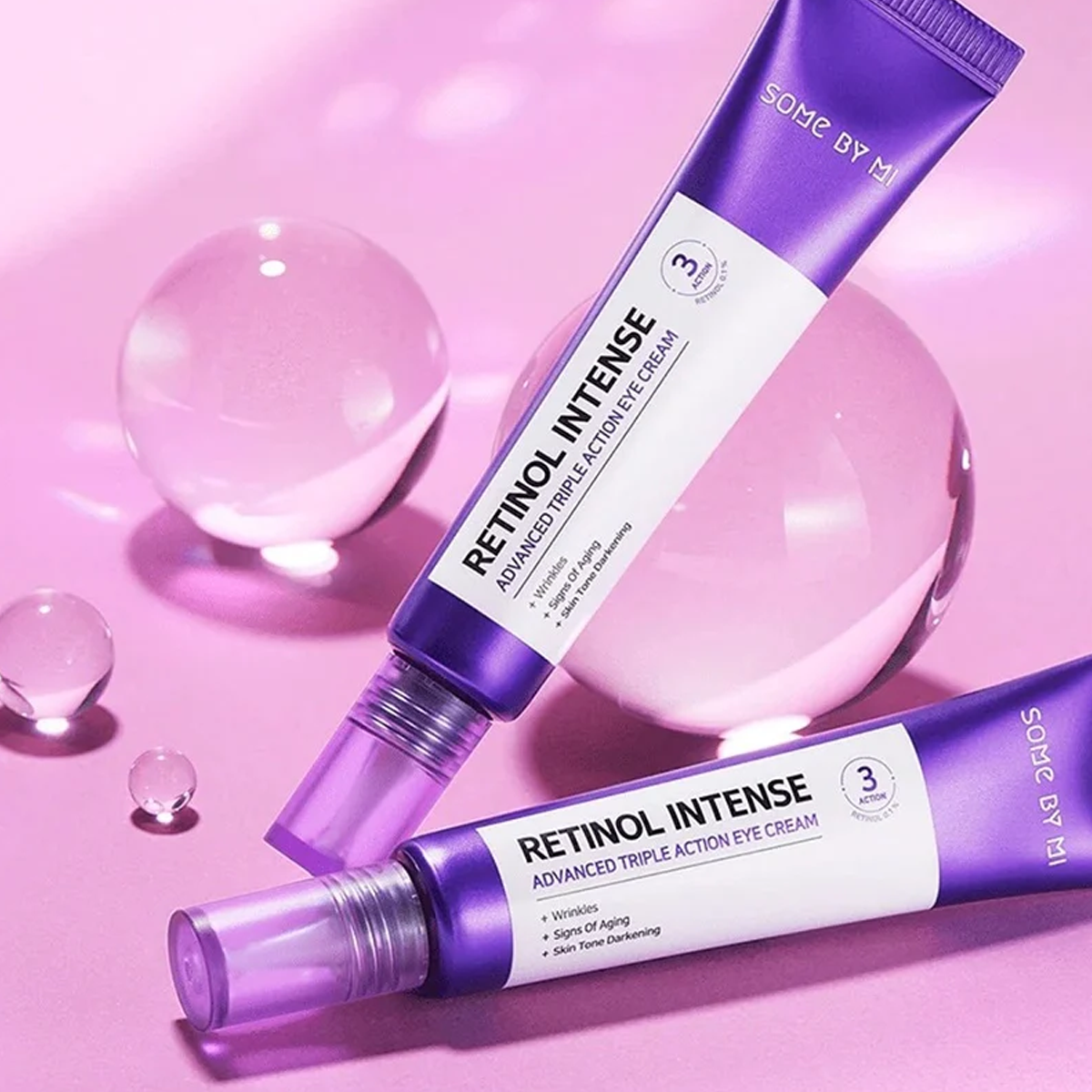 SOME BY MI - Retinol Intense Advanced Triple Action Eye Cream [30ml] - Korean Cosmetic - Eye protection