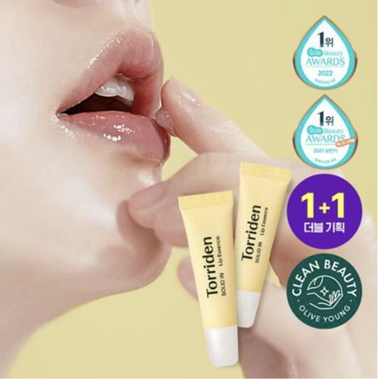 Torriden - SOLID IN Ceramide Lip Essence [11ml] Moisturizing Smooth Lip Balm | Exfoliate Skincare