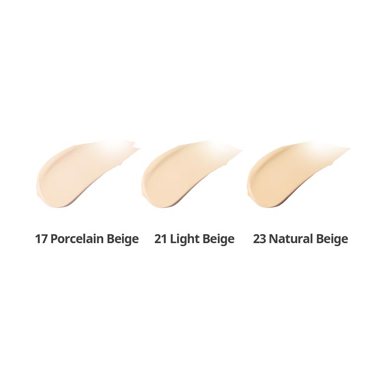 VT Cica Skin Fit Cover Cushion SPF 50+ PA++++, Matte Finish Foundation with Propolis Extract and Tremella Fuciformis Extract, Suitable for Sensitive Skin, 12g Concealer Makeup