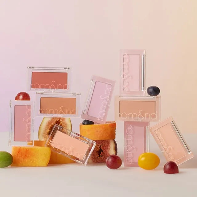 [Romand] Rom&nd - Better Than Cheek Blush - Soft and Fluffy Cheek - Soft Matte Finish - Long-Lasting Blush - Makeup Korean Cosmetic Makeup -  Apricot Peach Pink Color