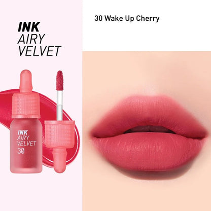 Peripera - Ink the Velvet Lip Tint, Liquid Lip (0.14 fl oz, 020) -  Lightweight Lipstick Matte - Korean Cosmetics Makeup Smooth Moisture