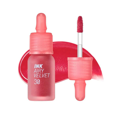 Peripera - Ink the Velvet Lip Tint, Liquid Lip (0.14 fl oz, 020) -  Lightweight Lipstick Matte - Korean Cosmetics Makeup Smooth Moisture