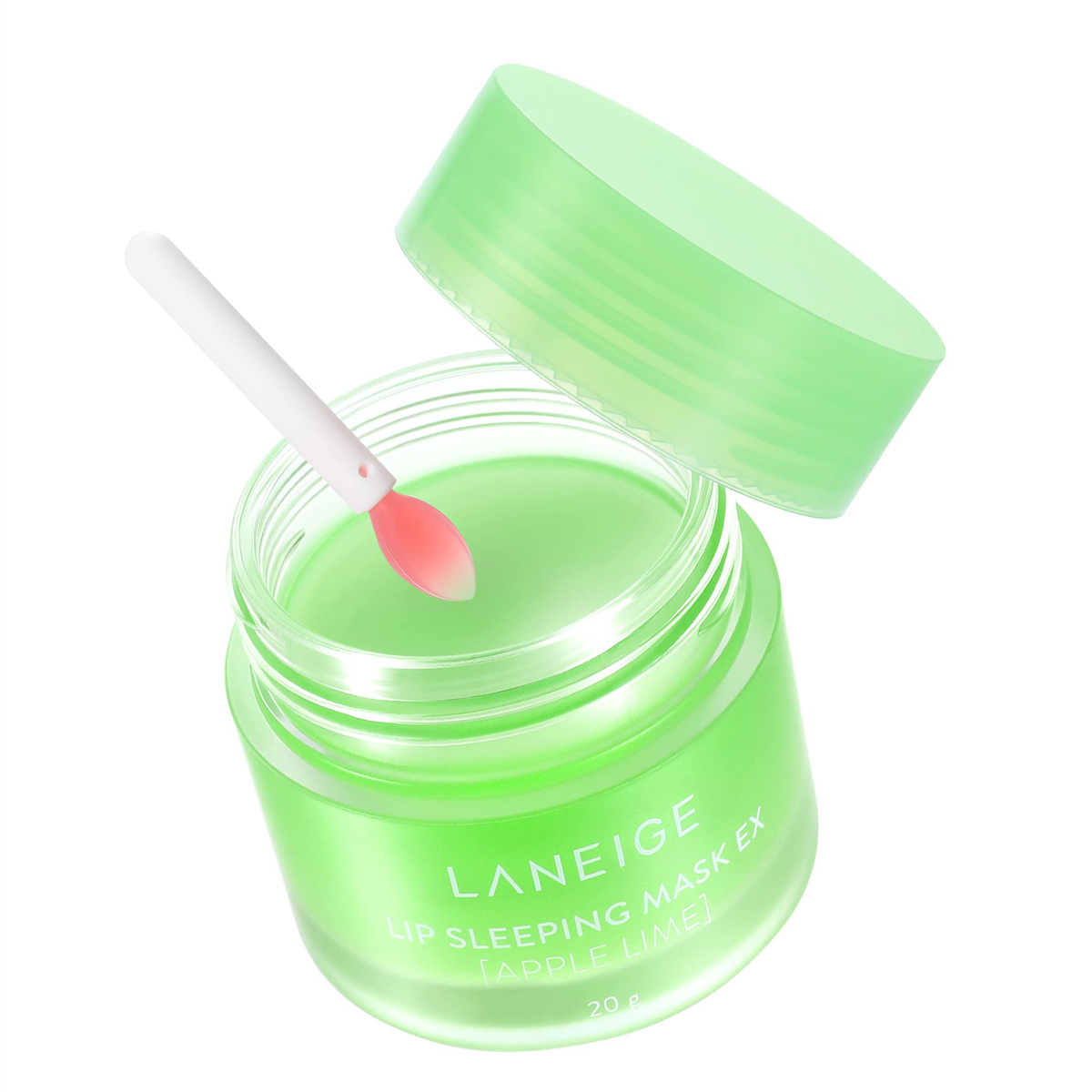 LANEIGE - Korean Cosmetics Skincare -  Hydrating Lip Mask - Lip Sleeping Mask EX Apple Lime [20g] Coconut Moisture Smooth Berry