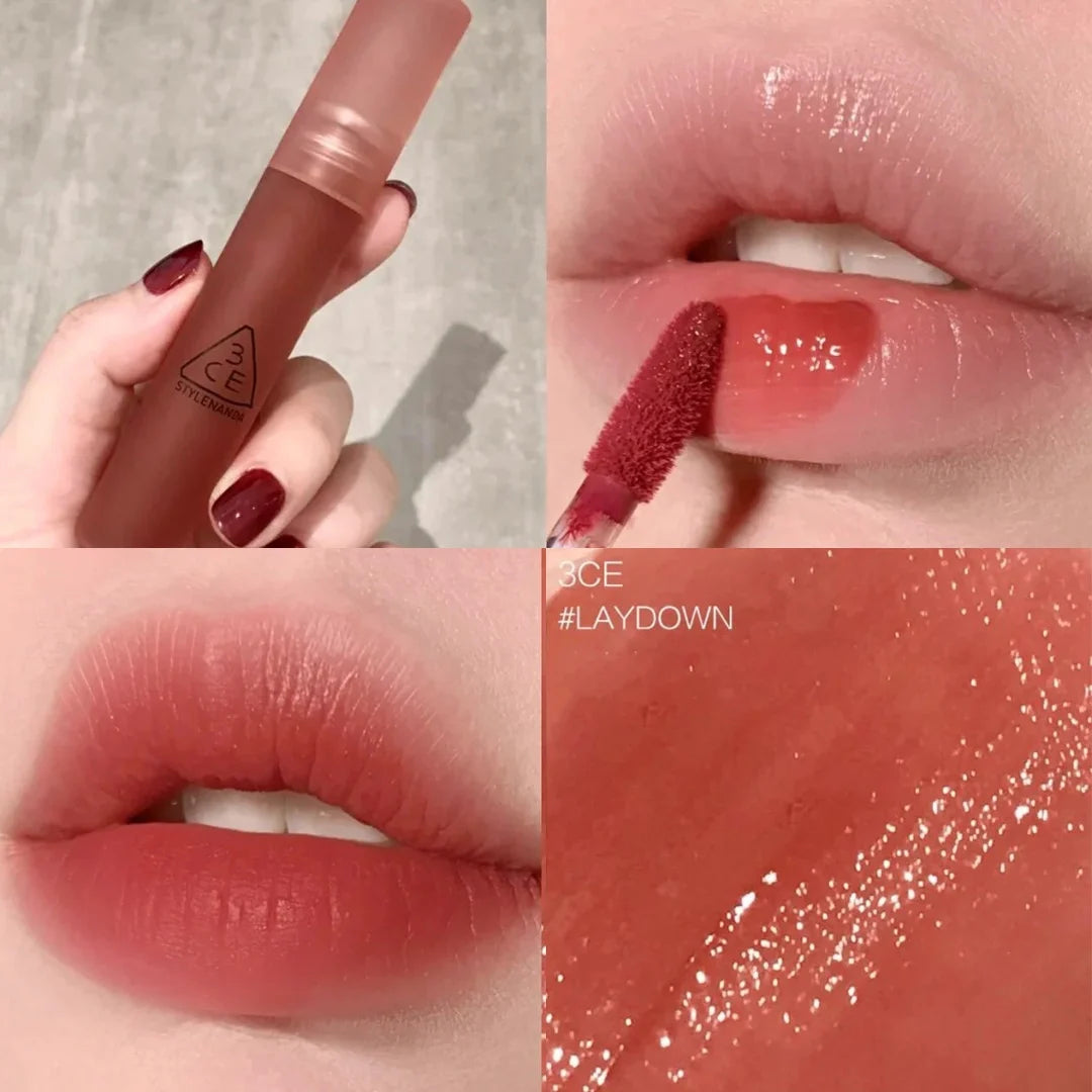 3CE - Korean Makeup Cosmetic - Lip tint - Blur Water Tint - Music Festival Makeup -  Moisturizing Lipstick - Tinted Moisturizing Lipquid Lip Balm- Daily make-up products - Long Lasting Lipgloss - Hydrating Lip glaze - Cosmetic gift Moisturizer Moisturize